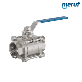 robinet à boisseau sphérique en acier inoxydable DN40 - 1 1/2" pouce GK04 femelle