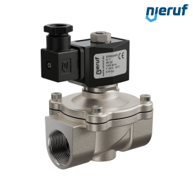 Magnetventil DN25 G 1" Zoll FKM 110V Edelstahl 1.4308