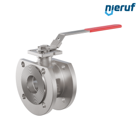 robinet à boisseau sphérique compact en acier inoxydable DN50 PN16 FK11