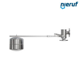 Schwimmerventil DN40 - 1 1/2" Edelstahl FPM SW07 Schwimmer: in Edelstahl