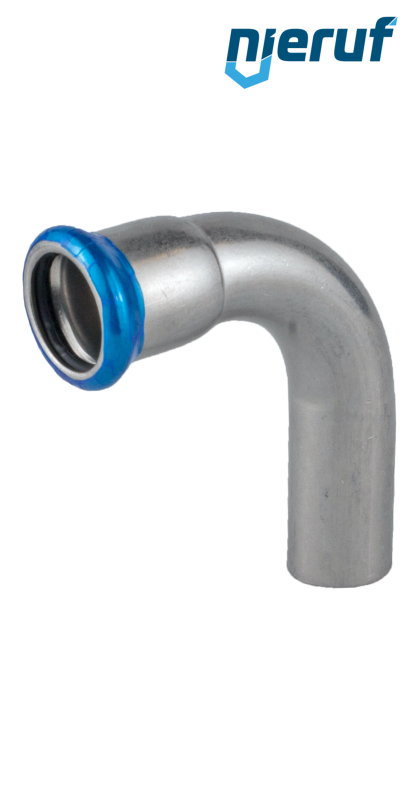 Elbow 90° Pressfitting F x M DN32 - 35,0 mm stainless steel