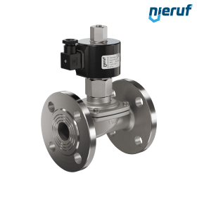 Flansch Magnetventil DN32 Edelstahl FV01 NBR 230V 50Hz NO
