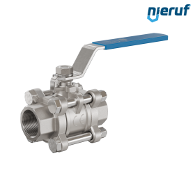 robinet à boisseau sphérique en acier inoxydable DN20 - 3/4" pouce GK04 femelle