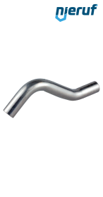 Złączka zaciskana. Mostek Z x Z DN12 - 15,0 mm Stal nierdzewna