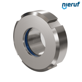 Schauglas DN40 - 1 1/2" Zoll DIN 11851 Edelstahl 1.4404 / AISI 316L
