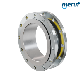 Rubber expansion joint guide pipe DN300 PN16 type KP04 steel flanges NBR