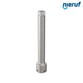 Spindelverlängerung Nabenlänge 100 mm Vierkant 09mm AD02 Edelstahl