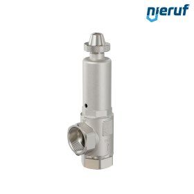 Zawór bezpieczeństwa 2" x 2" GW SV09 neutralne media gazowe, Stal nierdzewna PTFE