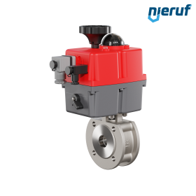 robinet à boisseau sphérique à brides compact DN25 EK07 24-240V
