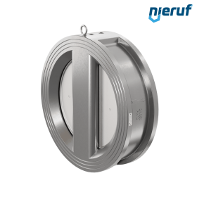 dual plate check valve DN350 DR03 stainless steel 1.4408 FKM (Viton)