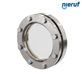 Behälter-Schauglas DN125 BS01 Edelstahl 1.4571 NBR Borosilikatglas 2,5bar
