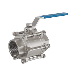 robinet à boisseau sphérique en acier inoxydable DN65 - 2 1/2" pouce GK04 femelle