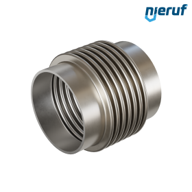 Axial expansion joint DN200 - 219,1mm type KP05 stainless steel welding ends and stainless steel bellows