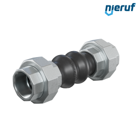 Compensators G 1 1/4" Inch Type KP02 steel (electro galvanized) EPDM