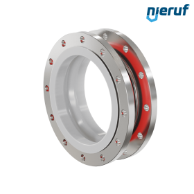 Ελαστικός αντισταθμιστής με επένδυση PTFE DN300 Τύπος KP04 φλάντζες από ανοξείδωτο χάλυβα EPDM