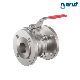 robinet à boisseau sphérique à brides DN50 PN40 FK06 acier inoxydable 1.4408