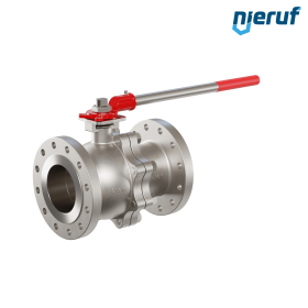 robinet à boisseau sphérique à brides DN150 FK14 ANSI 300 acier inoxydable 1.4408