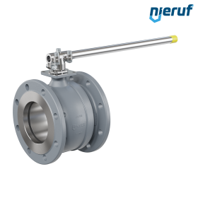 robinet à boisseau sphérique à brides DN150 FK02 fonte à graphite sphéroïdal GJS 400-18 sphère en acier inoxydable 1.4404 DVGW gaz