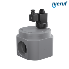 Magnetventil d 63 PVC KV04 FKM 24V DC