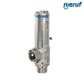 Kriogeniczny zawór bezpieczeństwa DN15 3/4" GZ x 3/4" GW SV14, Stal nierdzewna PTFE