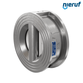 dual plate check valve DN100 DR03 ANSI 150 stainless steel 1.4408 EPDM