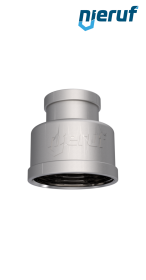 reducing socket 3/8" x 1/4" inch female thread stainless steel 316