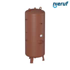 High pressure vessel vertical BE02 750 liter, 0-26 bar, steel primed