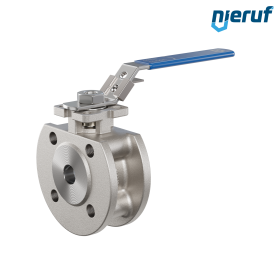 robinet à boisseau sphérique compact DN15 PN40 FK04 acier inoxydable 1.4408