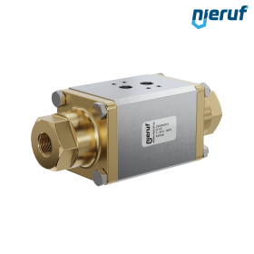 Válvula coaxial de 2/2 vías CV04 1/2" rosca hembra - DN15 latón máx. 64 bar NC