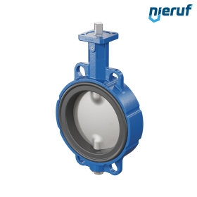 Butterfly valve AK01 DN 150 PN6-PN10-PN16 & ANSI150 FDA without lever