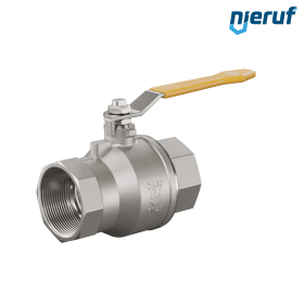 robinet à boisseau sphérique pour gaz en acier inoxydable DN50 - 2" pouce GK07 biogaz DVGW
