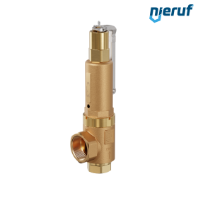 safety valve 1 1/2" x 2" fm SV04 liquid media, gunmetal PTFE, with lever