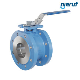 robinet à boisseau sphérique compact DN80 PN40 FK03 acier moulé 1.0619 sphère en acier inoxydable 1.4308