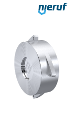 clapet anti-retour DN 25 acier inoxydable 1.4408 EPDM PN 6 jusqu'à 40 (+ASME B16.5 / ANSI 150 et 300)
