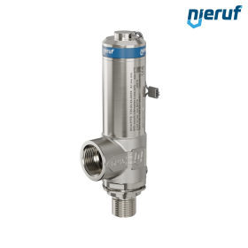 Kriogeniczny zawór bezpieczeństwa DN8 1/4" GZ x 3/8" GW SV14, Stal nierdzewna PTFE