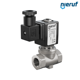 elettrovalvola a membrana G 3/8" pollici acciaio inossidabile EV04 EPDM 24V DC