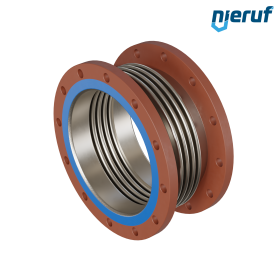 Axial expansion joint DN300 type KP05 fixed flanges and stainless steel-bellows