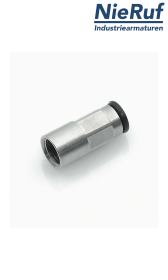 Σύνδεση για μανόμετρο EF02 Ορείχαλκος NBR G1/4" D5mm