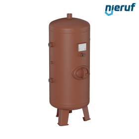 High pressure vessel vertical BE02 150 liter, 0-31 bar, steel primed