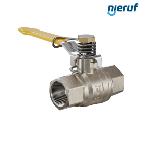 Kugelhahn mit Federrückstellung DN20 - 3/4" Zoll GK13
