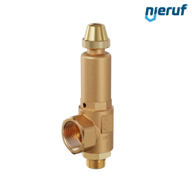 safety valve 1" m  x 1 1/2" fm SV07 neutral gaseous media, gunmetal EPDM