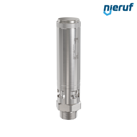 Zawór bezpieczeństwa 1 1/4" SV02, Stal nierdzewna PTFE, zakres ciśnienia 25,1 - 50,0 bar