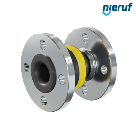 Compensators DN40 type KP04 steel-flange NBR