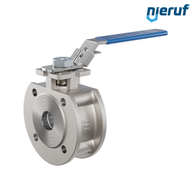 robinet à boisseau sphérique compact DN25 PN16 FK04 acier inoxydable 1.4408