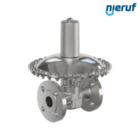 Millibar-Überströmventil Flansch DN32 UV17 Edelstahl FKM / PTFE 50 - 500 mbar