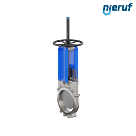 Μαχαιρωτή βαλβίδα DN 400 SR03 EPDM χειροτροχός