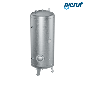 Réservoir sous vide debout BE03 750 litres, -1-3 bar, acier galvanisé