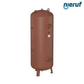 High pressure vessel vertical BE02 1000 liter, 0-36 bar, steel primed