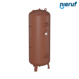 High pressure vessel vertical BE02 1000 liter, 0-26 bar, steel primed