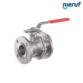 robinet à boisseau sphérique à brides DN65 FK06 ANSI 150 acier inoxydable 1.4408